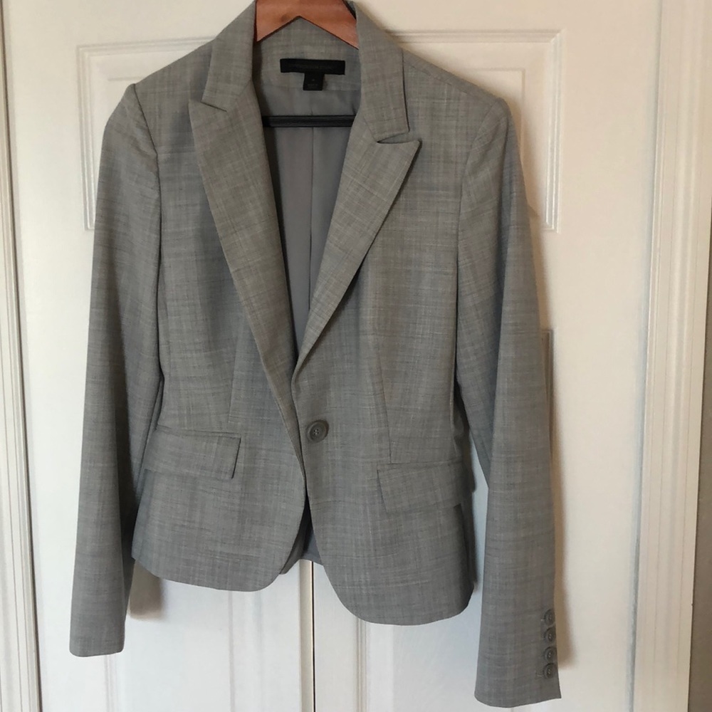 Express blazer gray